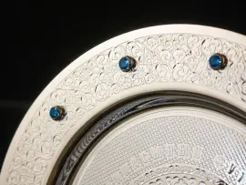 Тарель корпоративная подарочная (350 мм)